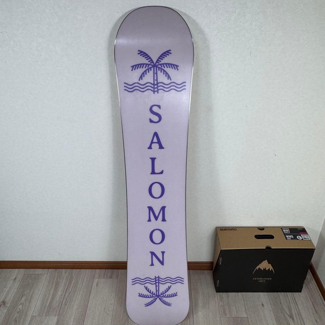 【極美品】SALOMON LOTUS 142cm スノーボード