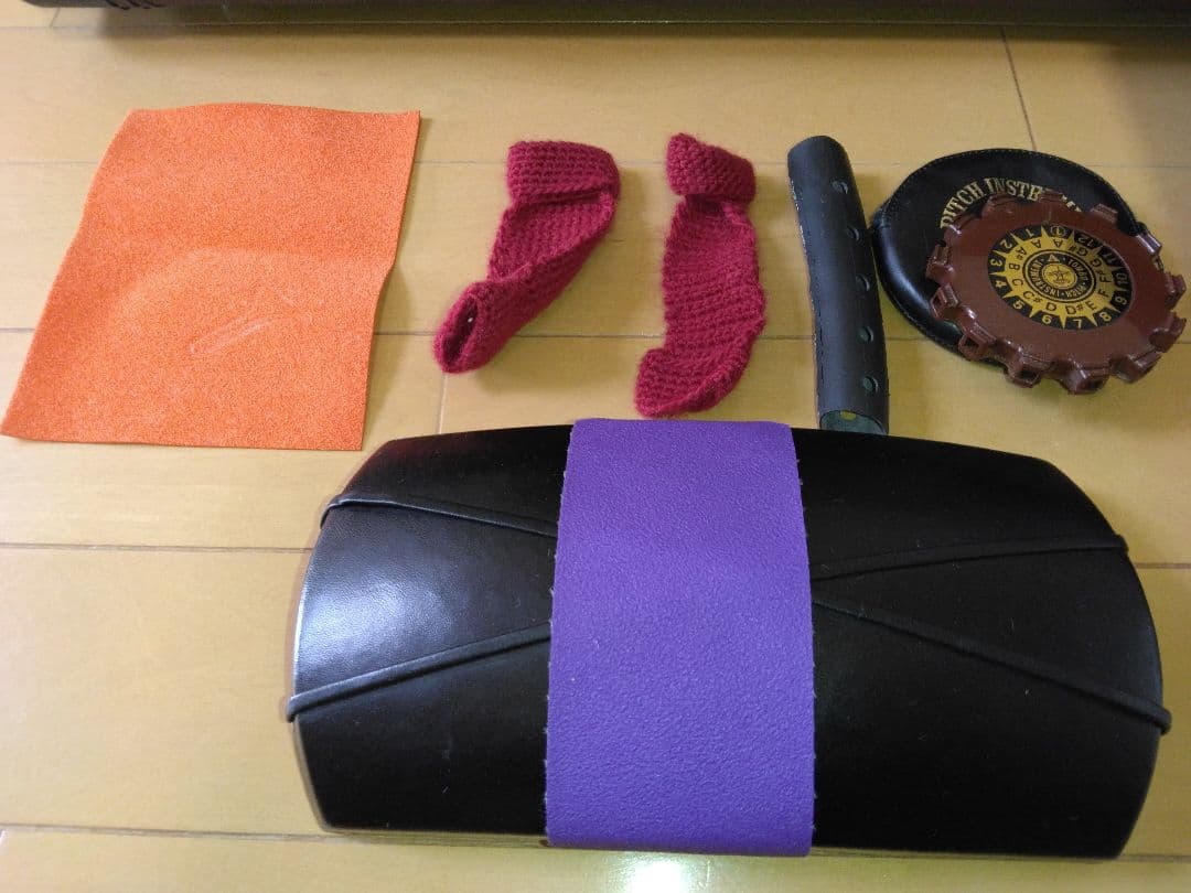 青空　　中棹三味線 撥 小物付き