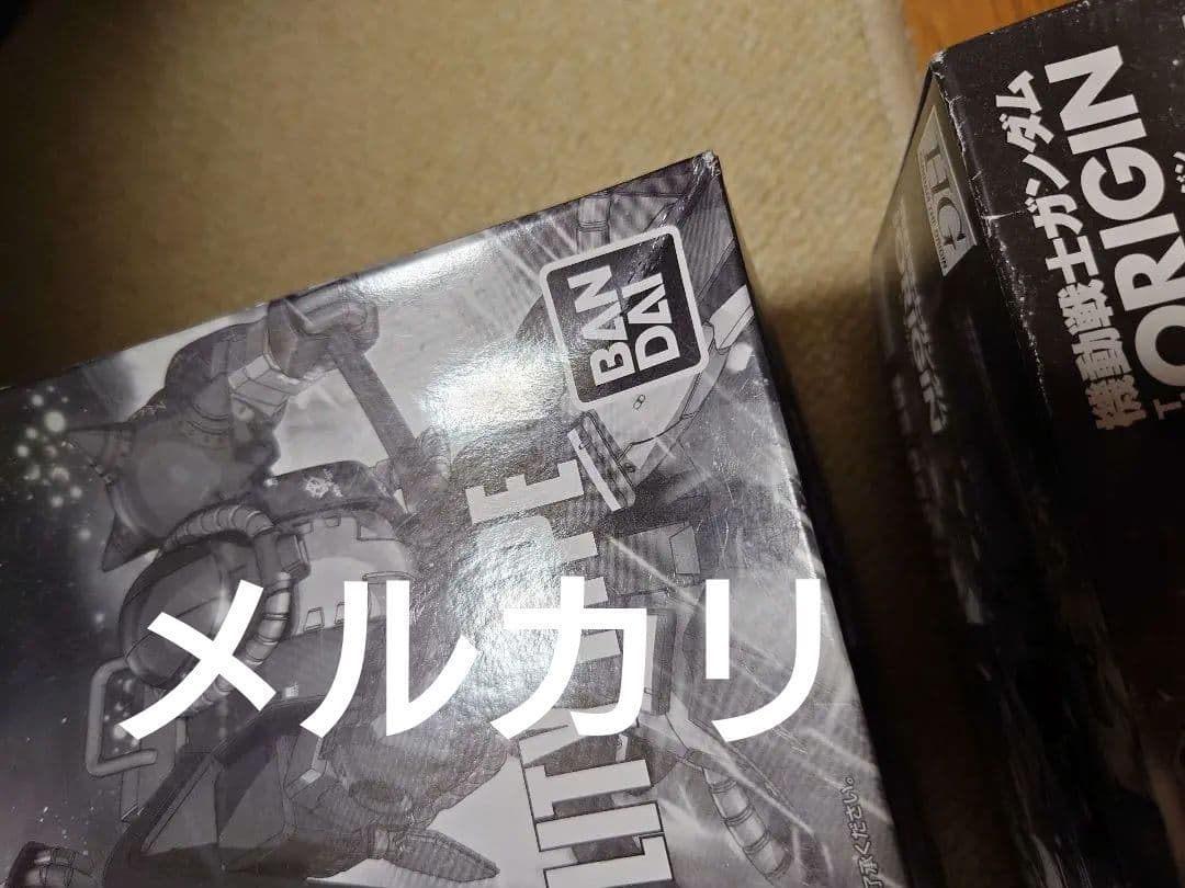 THE ORIGIN 高機動型ザクII 黒い三連星メタリックVer　3つセット