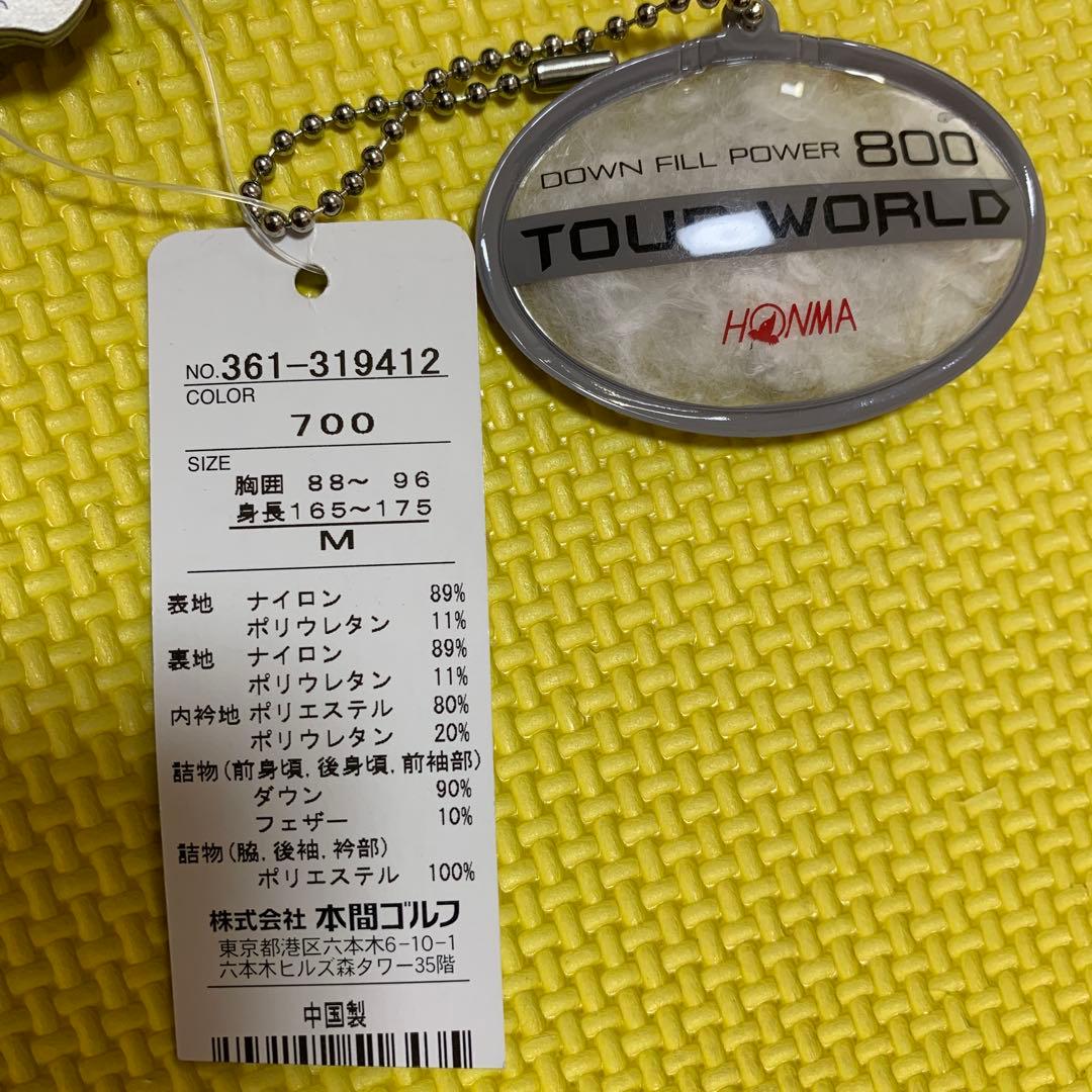 HONMA TOUR WORLD 800 ダウンジャケット ブラック新品タグ付