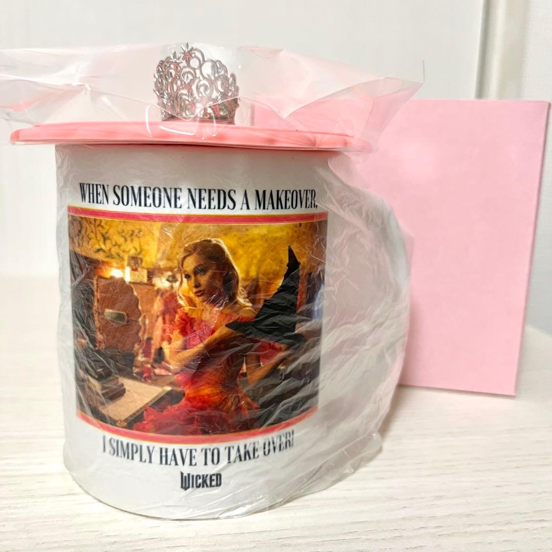 映画 wicked ウィキッド グリンダ マグカップ ポーチ ポストカード 限定