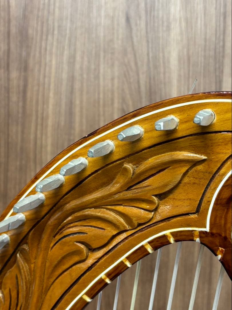 木製ハープ パラグアイ アルパ FABRICA DE ARPA Y B94