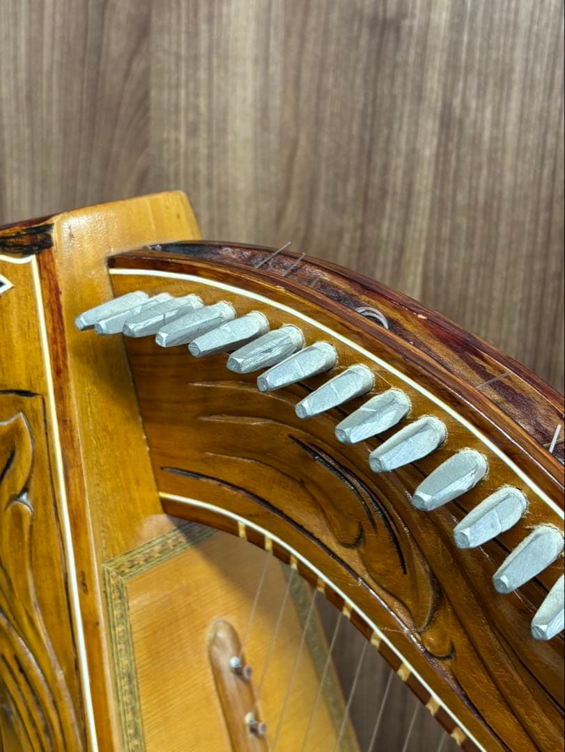 木製ハープ パラグアイ アルパ FABRICA DE ARPA Y B94