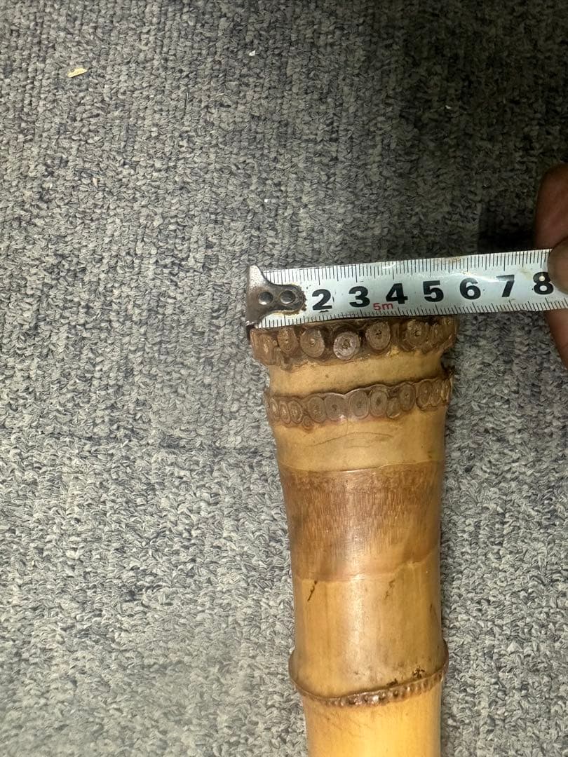 【根竹・銘あり・良音材】尺八 1尺8寸相当 / 古管・和楽器shakuhachi