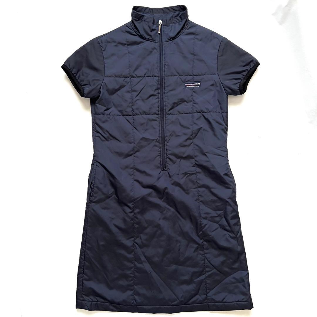 PearlyGates パーリーゲイツ　ダウンワンピース　Aライン　中綿　L 2