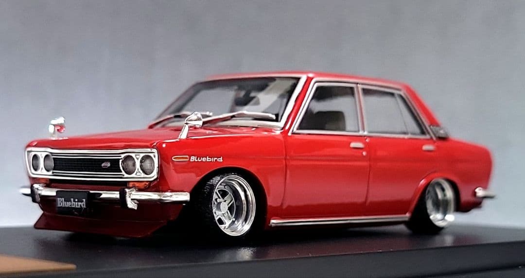 1/43　ブルーバード改　510　　1600　SSRマークⅡ　アルミ製　深リム
