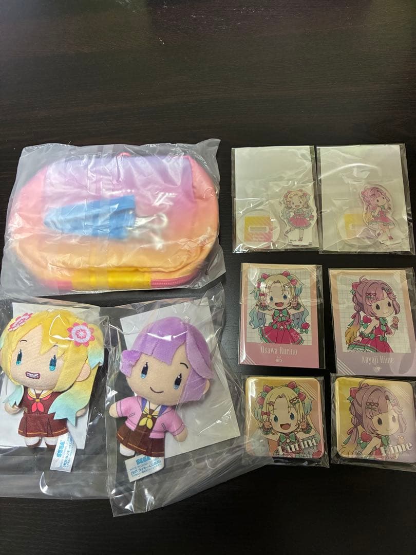 大沢 瑠璃乃 安養寺 姫芽 9点セット　セガ ラッキーくじ　ラブライブ！蓮ノ空