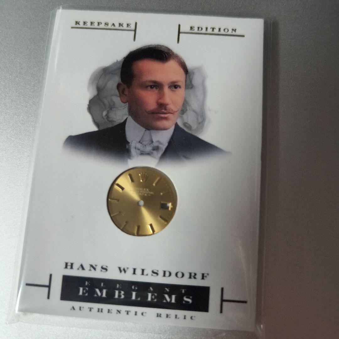 2023 keepsake ロレックス　文字盤入　カード
