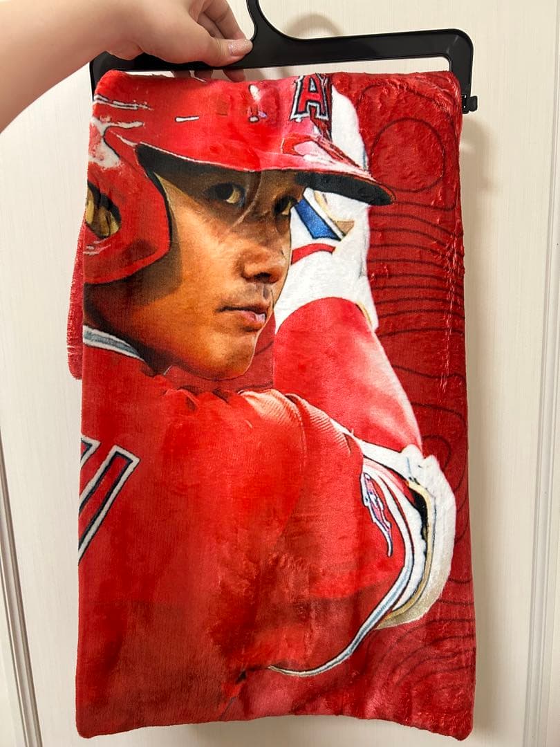 公式 希少 早い者勝ち 大谷翔平 エンゼルス シルクタッチブランケット