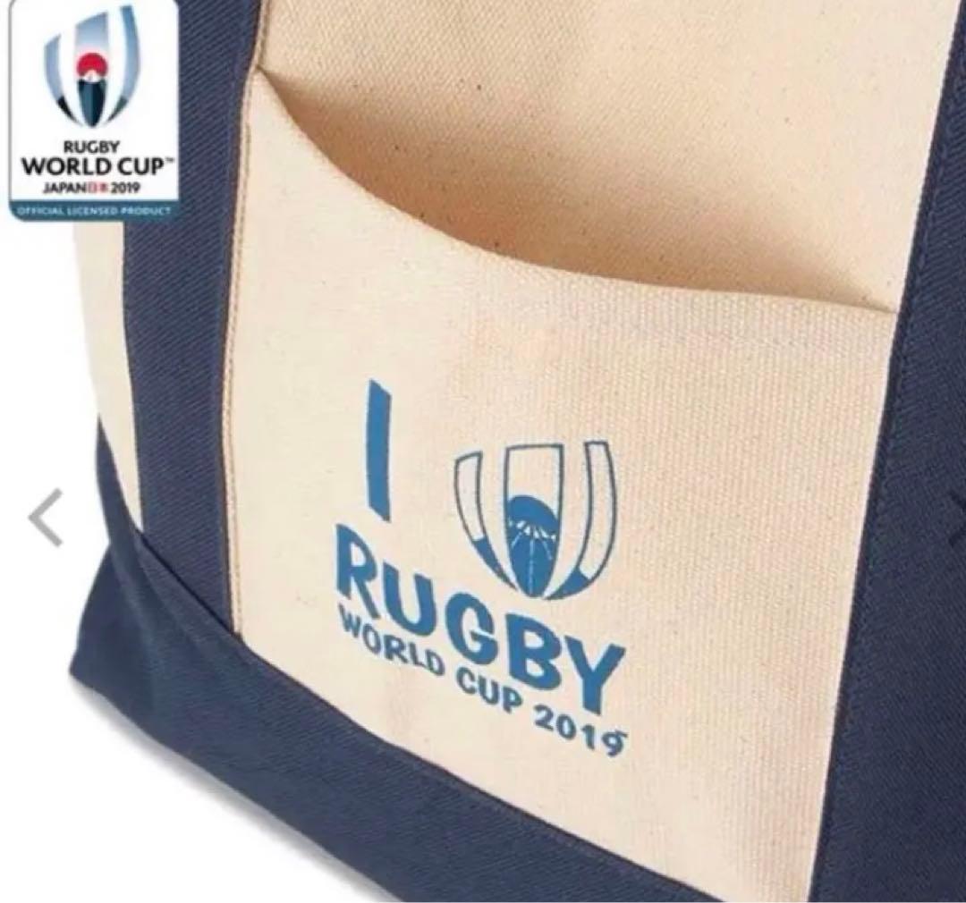 ラグビーワールドカップ2019 ブルークロス　コラボ　トートバッグ