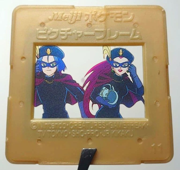 Meiji ポケモン ピクチャーフレーム　ムサシ　コジロウ