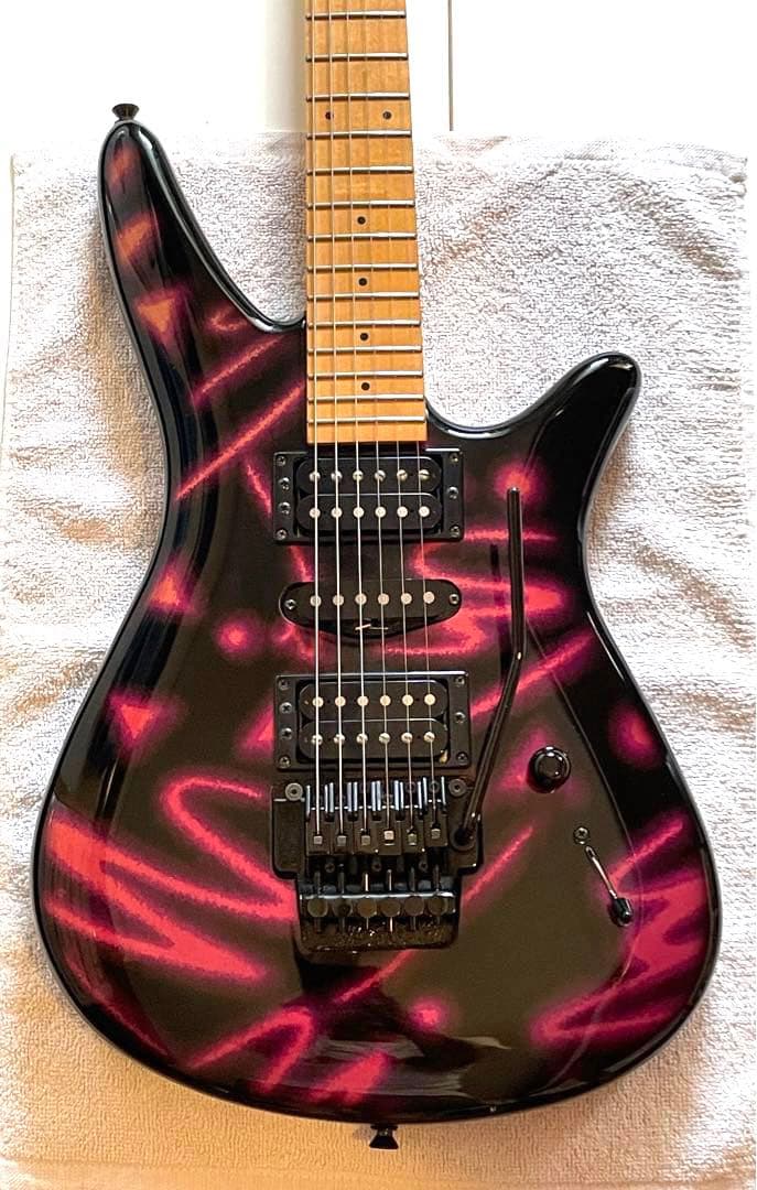 YAMAHA MG MⅡG B'z 松本孝弘モデル ヤマハ ギター ネオン