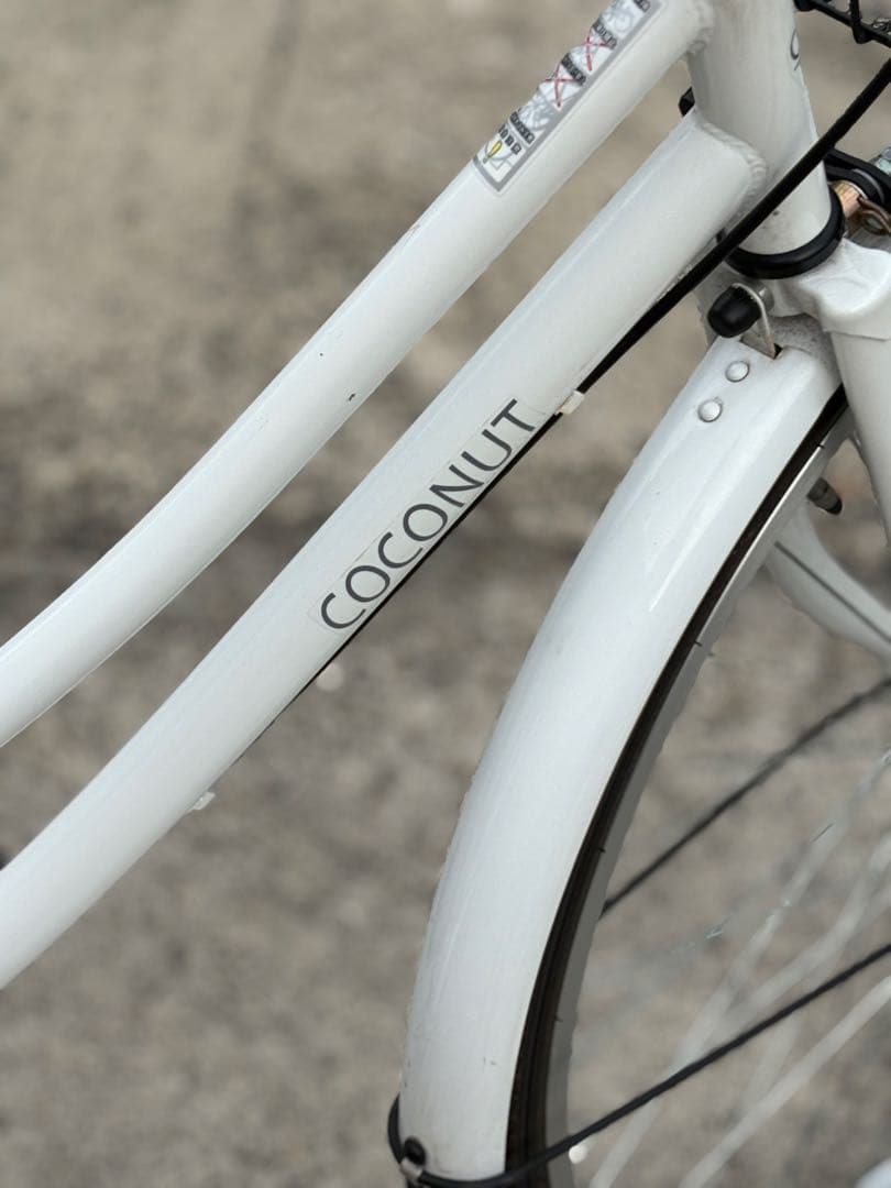 【東京23区・千葉県一部地域送料無料】超美品COCONUT自転車　シティサイクル