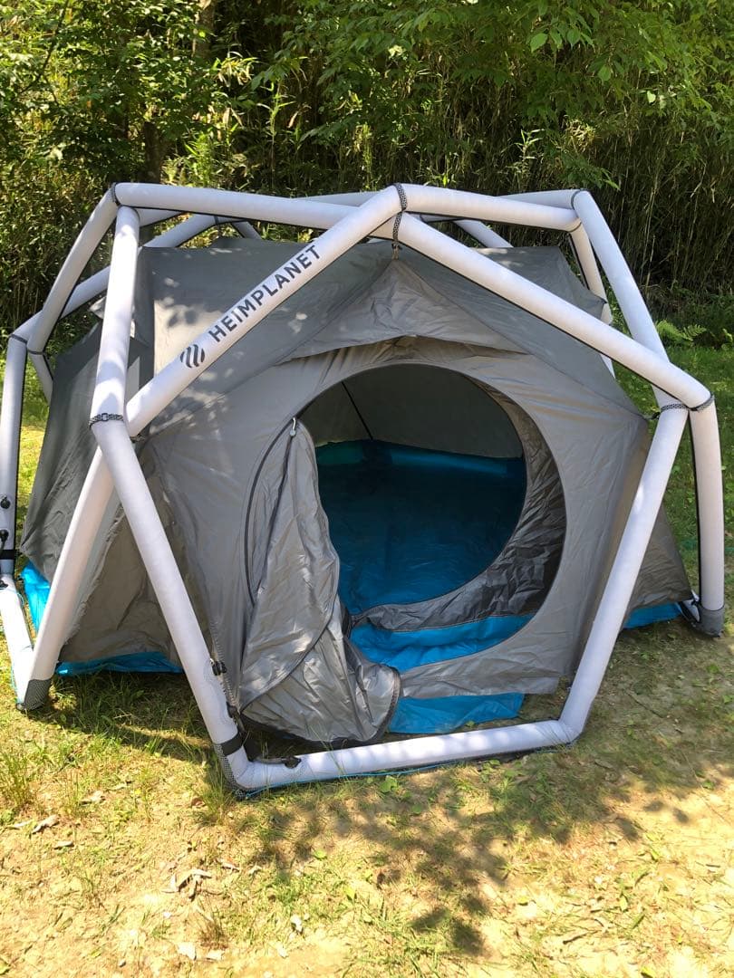 【値下げ！】HEIMPLANET THE CAVE ドームテント　エアポンプ付き