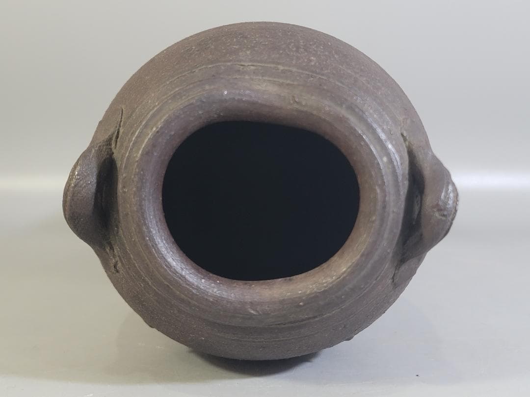 茶道具 南蛮 花生 時代物 DT688