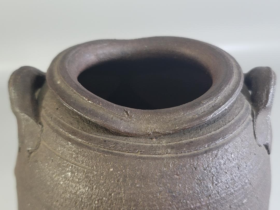 茶道具 南蛮 花生 時代物 DT688