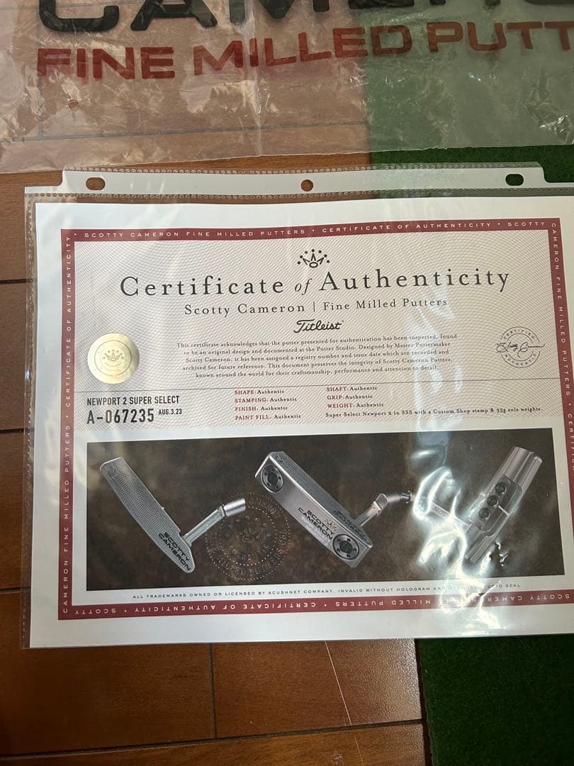 ⭐︎亀さん ニューポート2 スコッティキャメロン カバー未使用 おまけ付