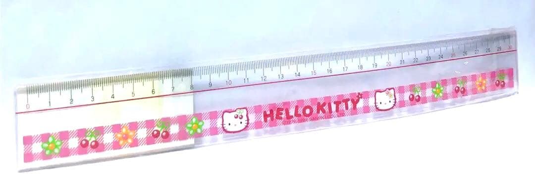 サンリオ　ハローキティ♡1998年製 キティちゃん　30cmルーラー　定規