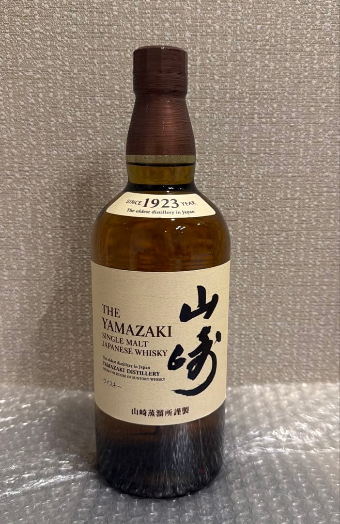 【新品・未開封】サントリー シングルモルトウイスキー 山崎ノンエイジ