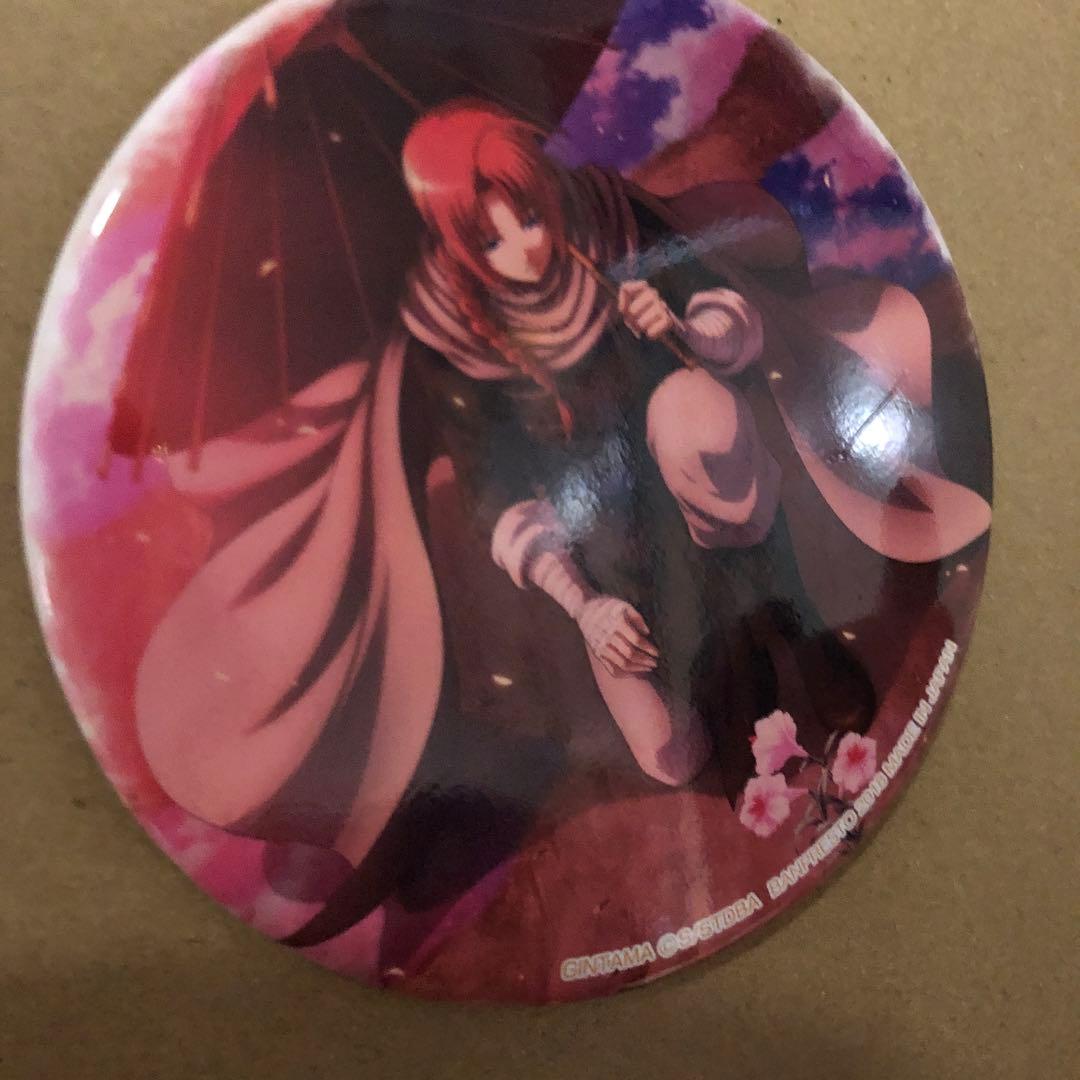 銀魂 神威 茜色に染まる侍 缶バッジ