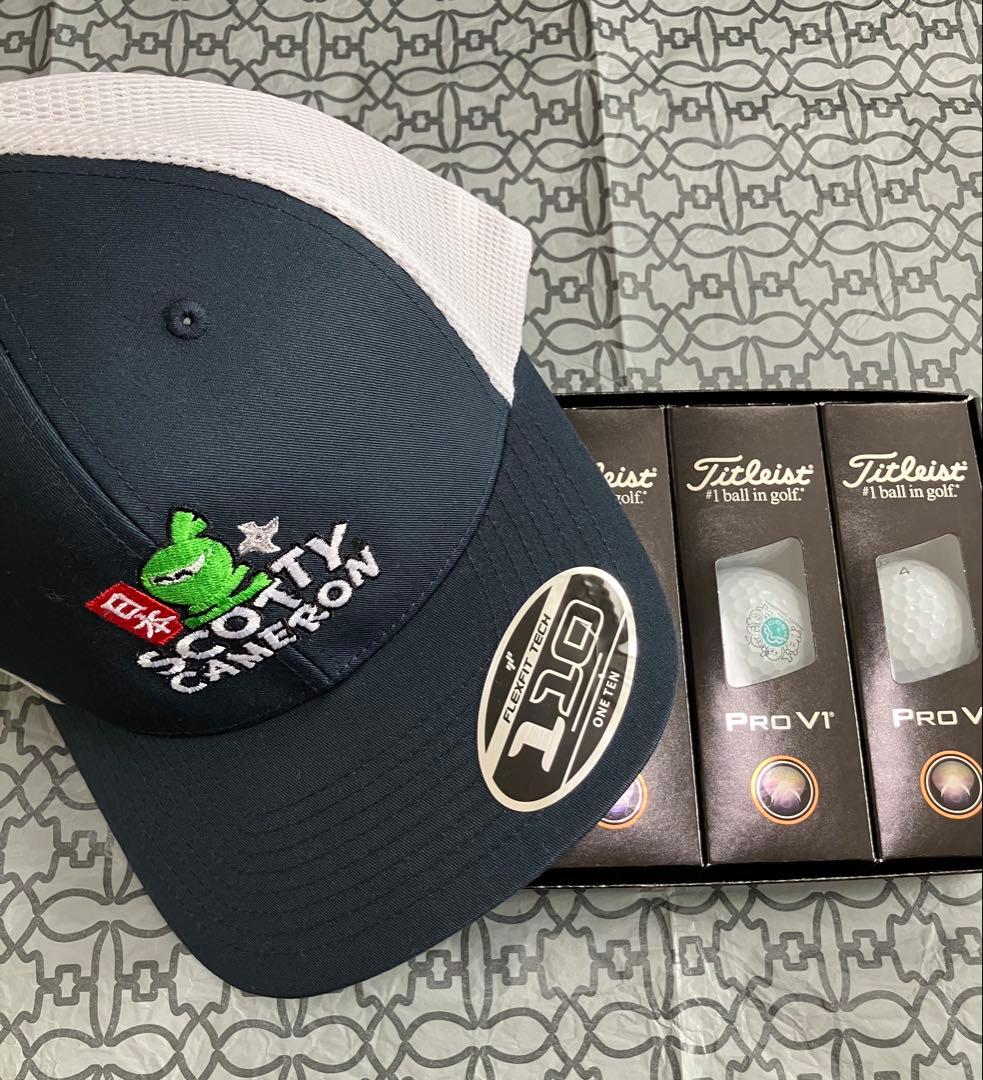 【Freelance】スコッティキャメロン★キャップ ゴルフボール M&G