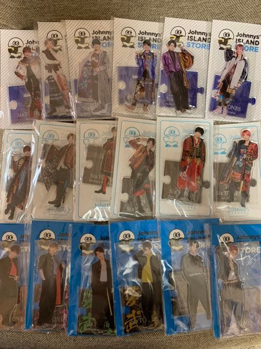 SixTONES アクスタセット　第一弾第二弾第三弾