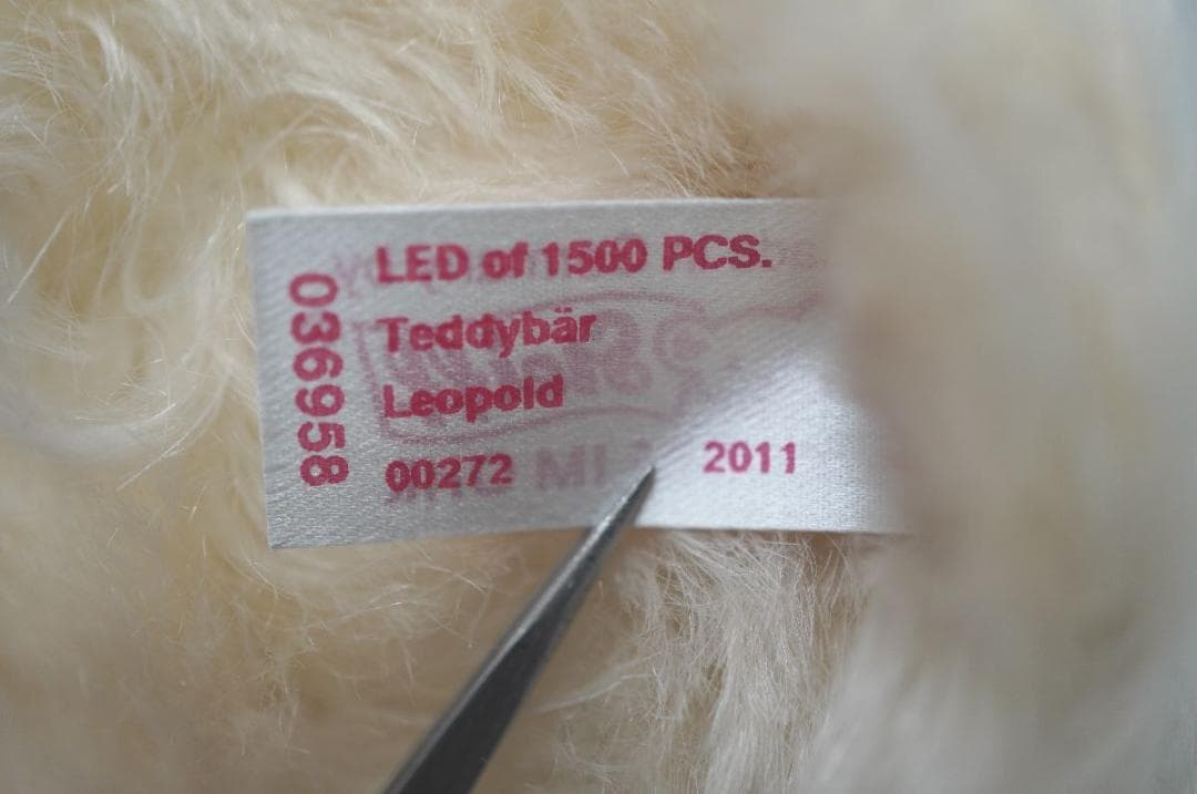 【M02-09】 Steiff シュタイフ レオポルド テディベア ぬいぐるみ