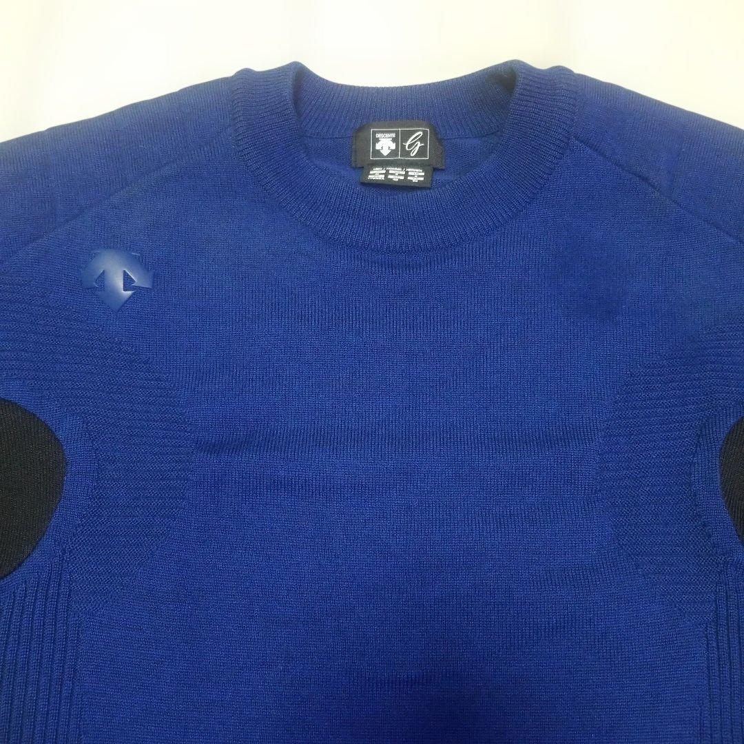 【入手困難】デサントゴルフ g－arc メリノウール×ヒートナビ セーター L