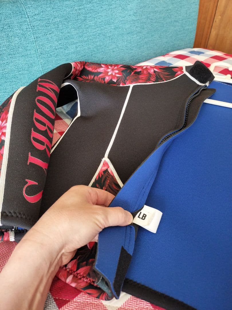 MOBBY'S 花柄 フルスーツ上下セット。