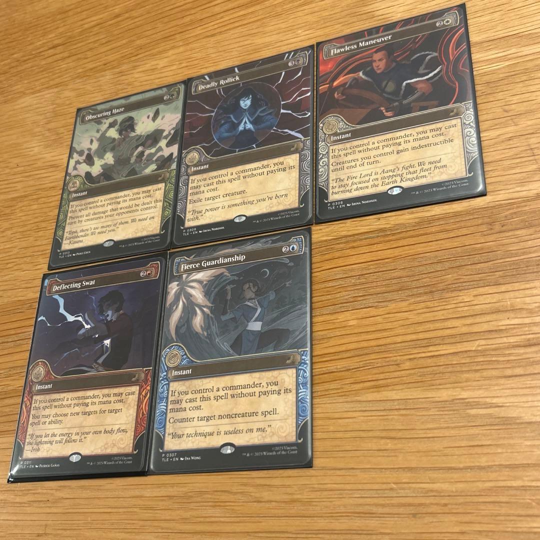 統率者ピッチ5種セット　英語版