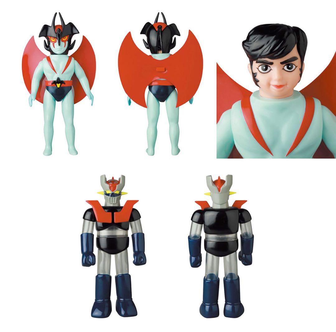 マジンガーZ デビルマン ソフビ 2期 メディコムトイ 面取れ