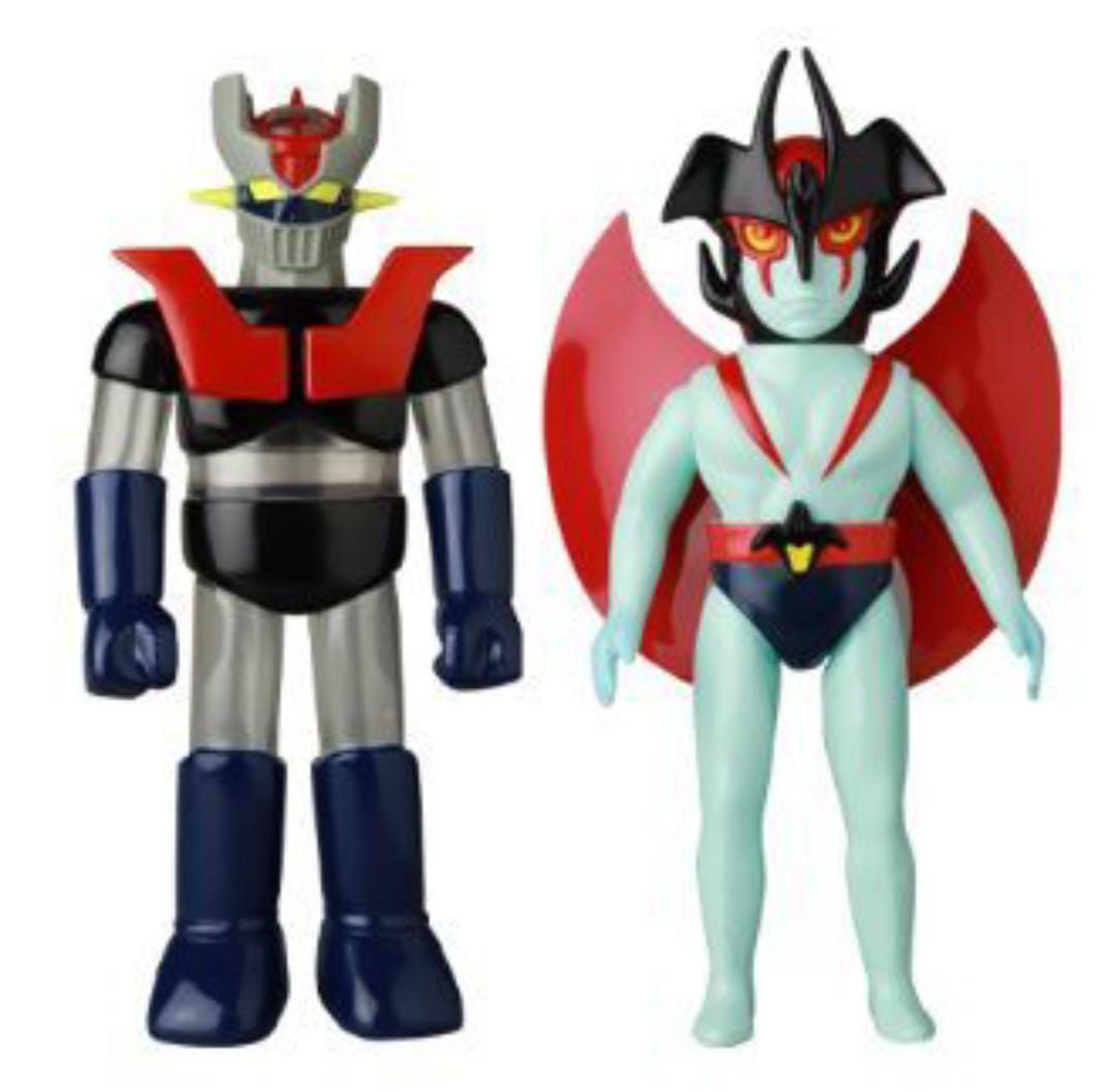 マジンガーZ デビルマン ソフビ 2期 メディコムトイ 面取れ