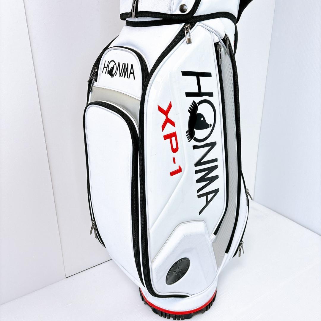 ホンマ　キャディバッグ　ホワイト／HONMA　本間ゴルフ　白　9型