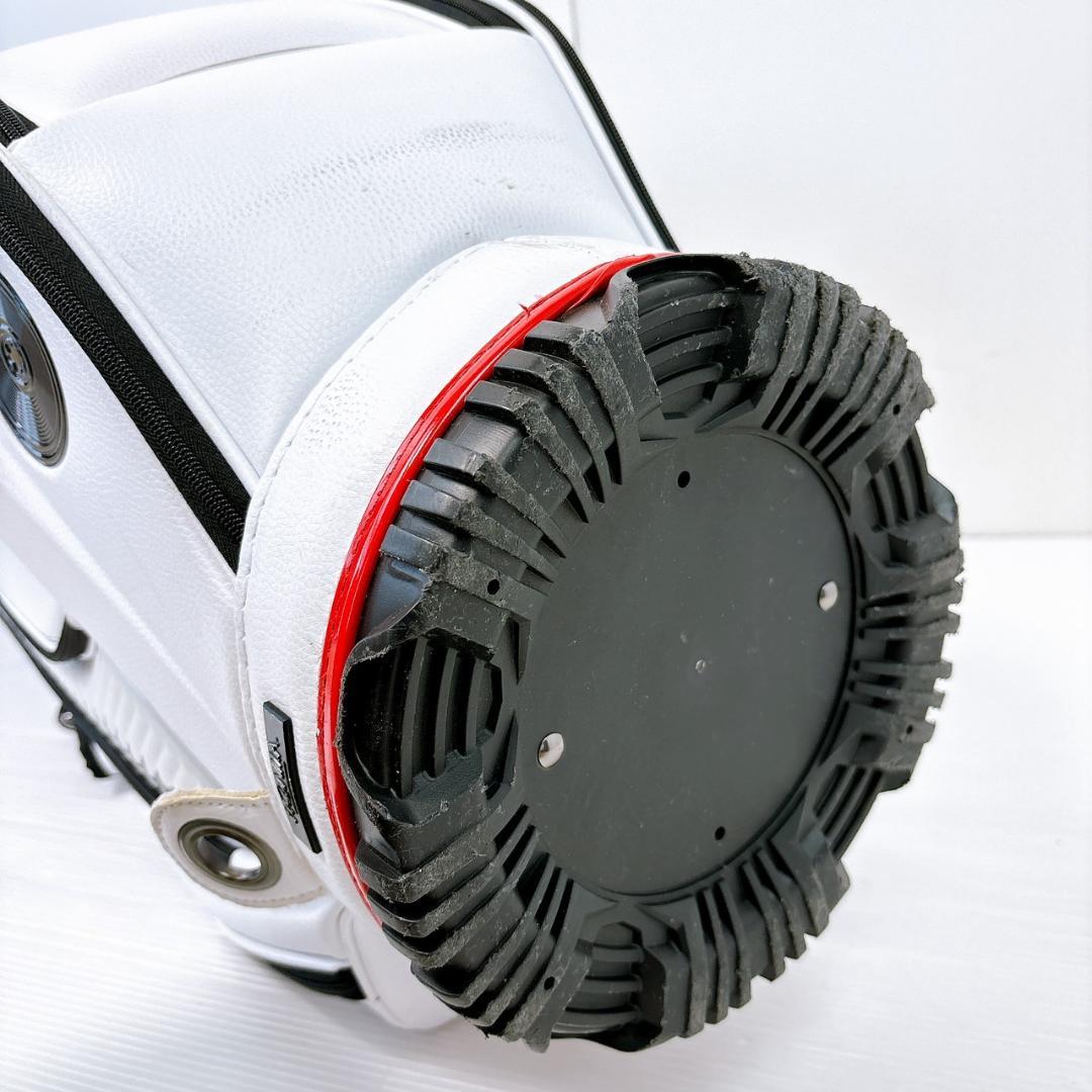 ホンマ　キャディバッグ　ホワイト／HONMA　本間ゴルフ　白　9型