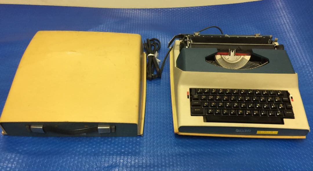 silver シルバー タイプライター 希少 レトロ アンティーク シルバー精工
