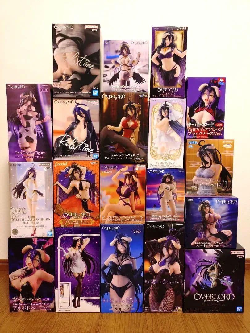 OVERLORD アルベド フィギュア　19体まとめ売り【新品未開封】