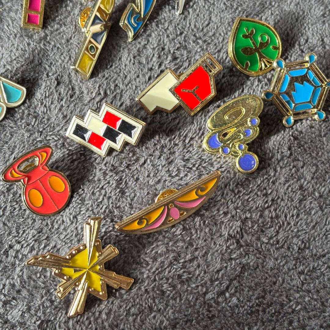 ポケモン　ジムバッジ　カントー地方〜カロス地方　58個セット