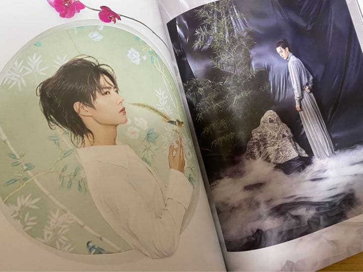 陳情令　王一博　「精美画冊」90P写真集　ピンク