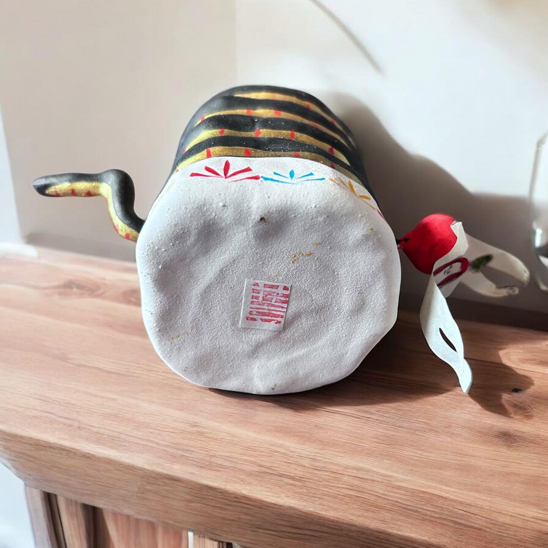 廃盤品 玩具ロードワークス 豊永盛人 琉球張子 巳年 郷土玩具 干支飾り