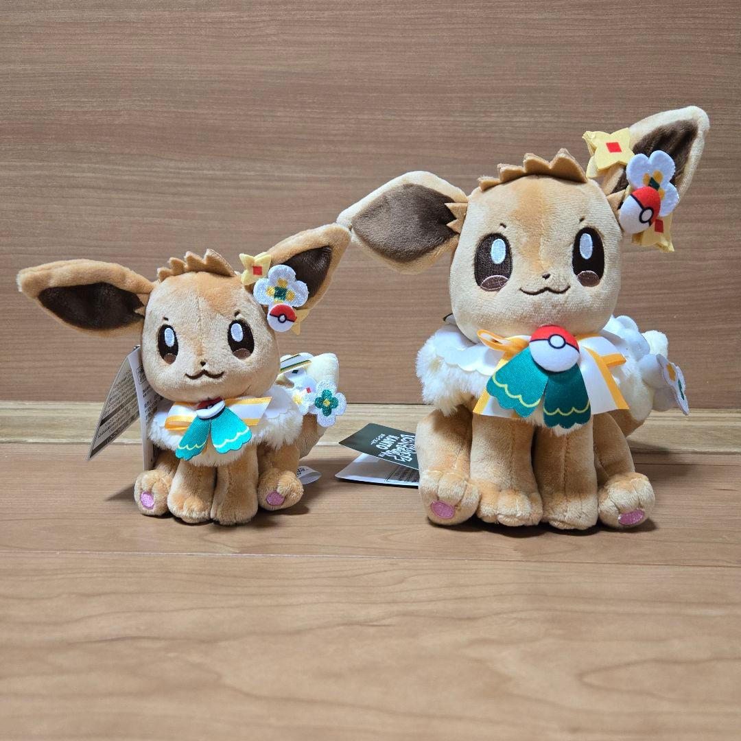 アカツキ【新品】ポケパーク ぬいぐるみ イーブイ