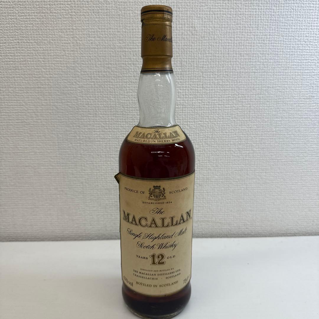 F*s様 The Macallan 12年 750ml ザ・マッカラン 旧ボトル