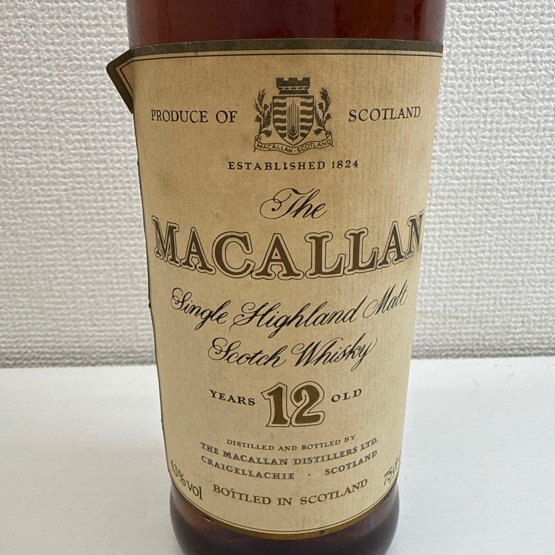 F*s様 The Macallan 12年 750ml ザ・マッカラン 旧ボトル