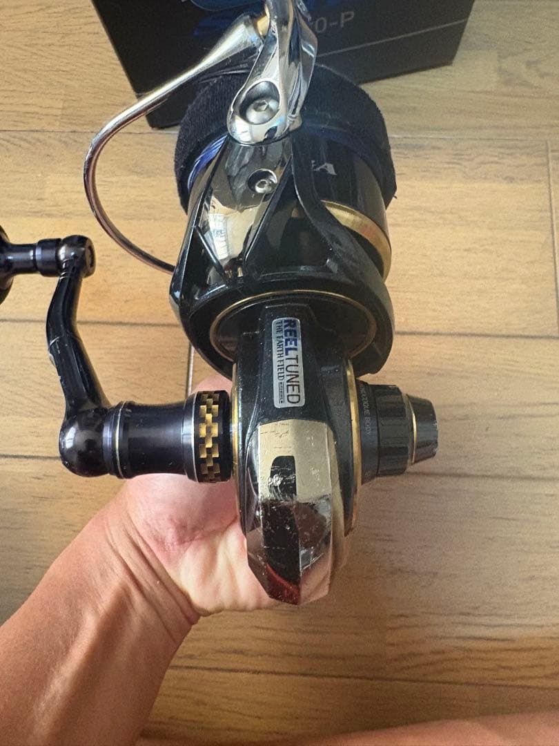 Daiwa Saltiga 10000-P 新品ライン付き　値下げ