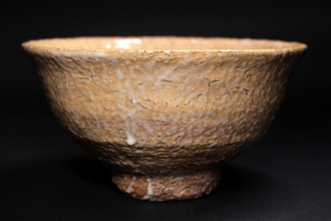 九世 坂高麗左衛門 作 萩焼 井戸茶碗 東大寺管長 清水公照 箱書 共箱