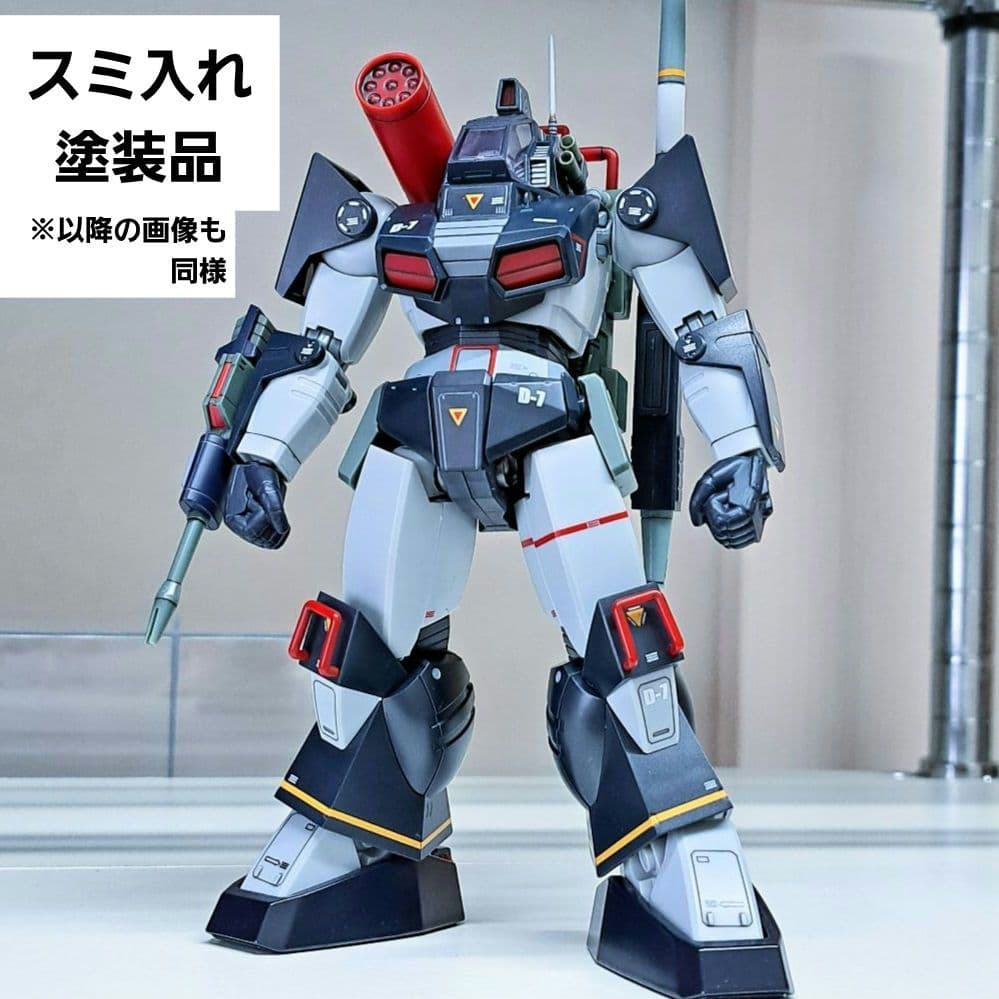 【開封品】 HI-L R ダグラム スミ入れ塗装済み