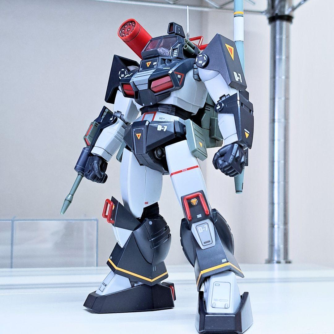 【開封品】 HI-L R ダグラム スミ入れ塗装済み