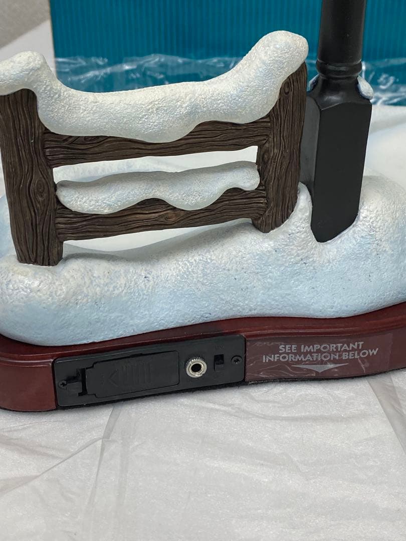 3-2772 ディズニー WDCC フィギュア プルート クリスマス ランプ