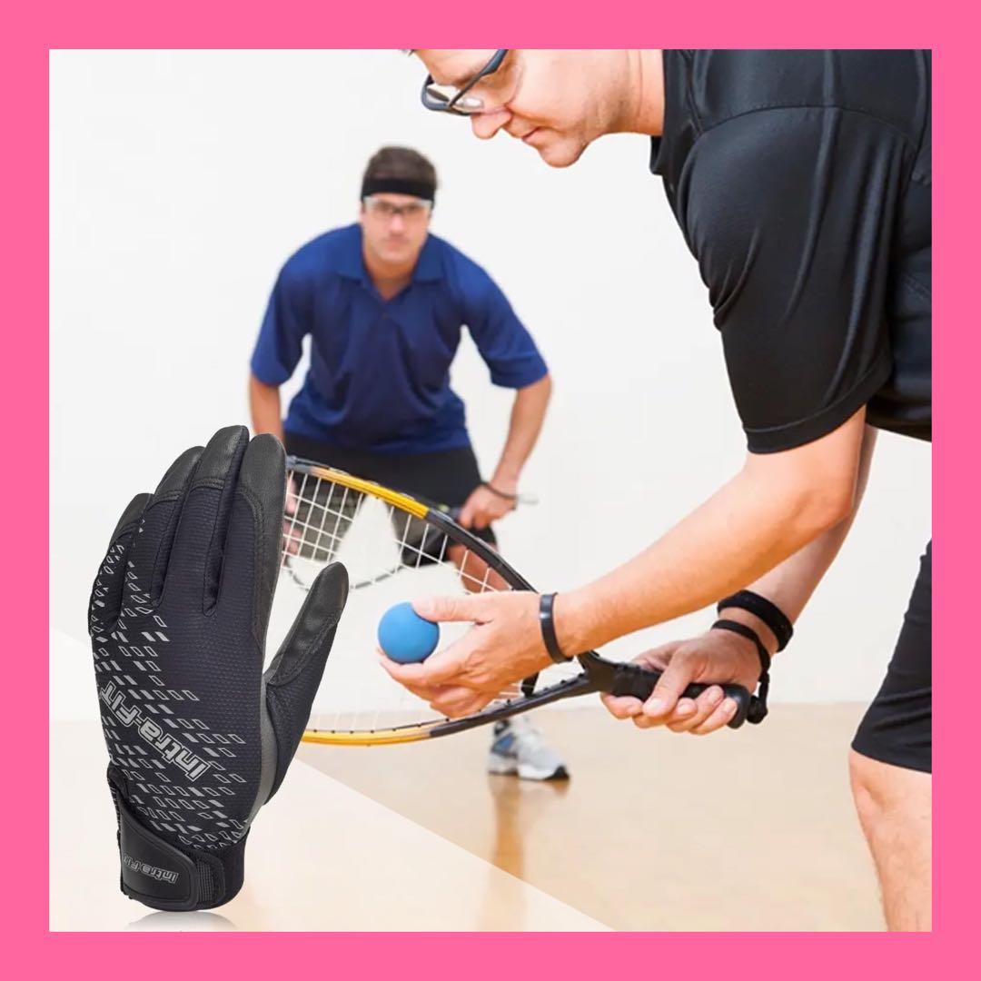 1点限り⭐️Intra-FIT テニスグローブ エクストラグリップ 左手用 M