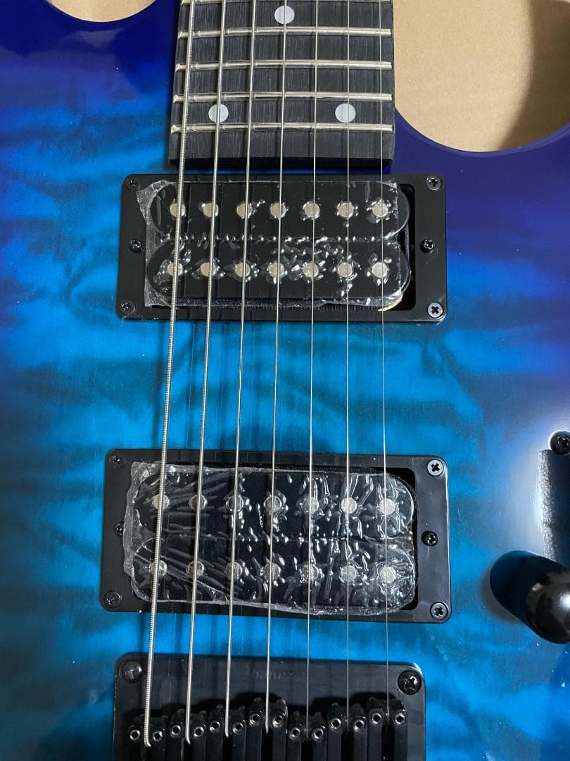 Ibanez GRG7221QA-TBB 7弦エレキギター〈アイバニーズ〉