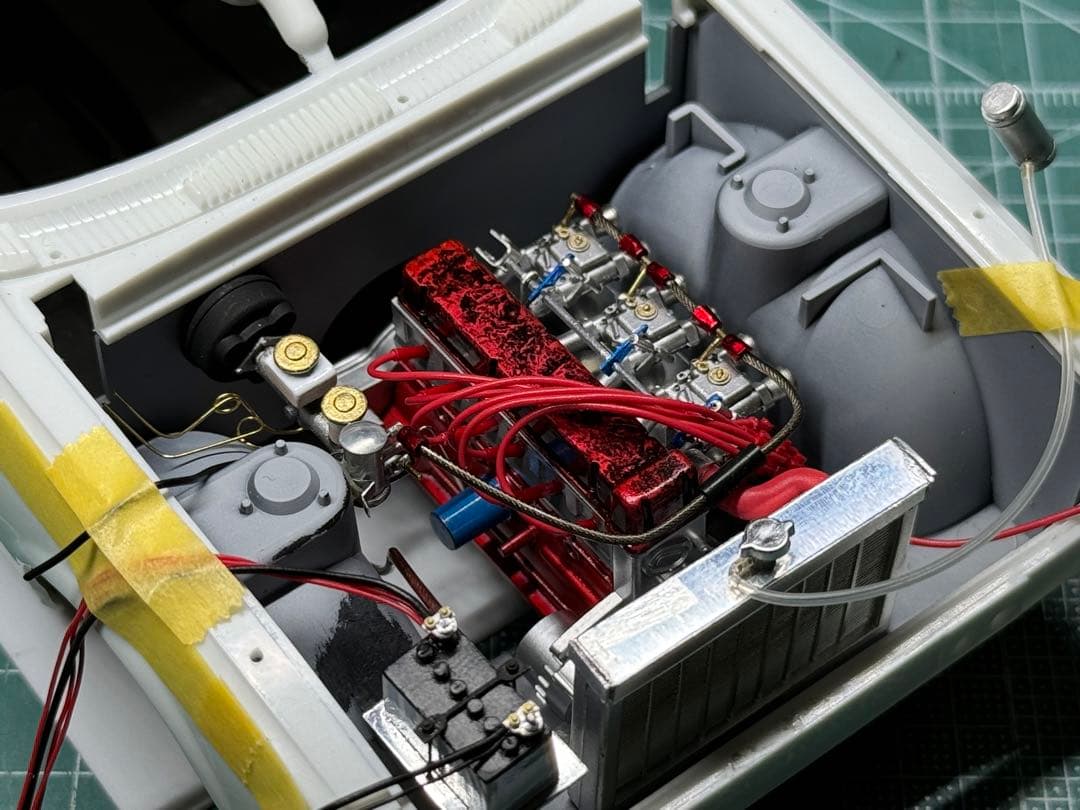 製作中 1/20 ニチモ バンダイ スカイライン ジャパン 街道レーサー